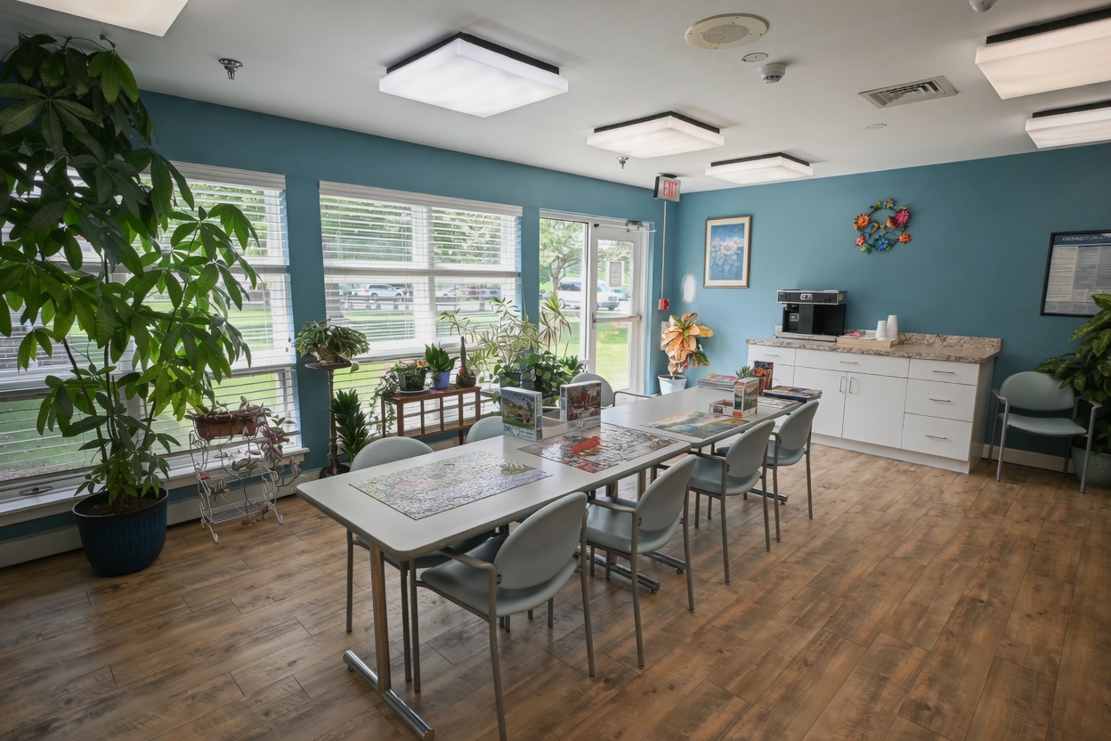 Living and dining at the Meadows in Montoursville